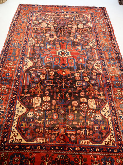 Persian Nahavand Rug | 5' 5” x 9' 7" - www.Shopthatapp.com