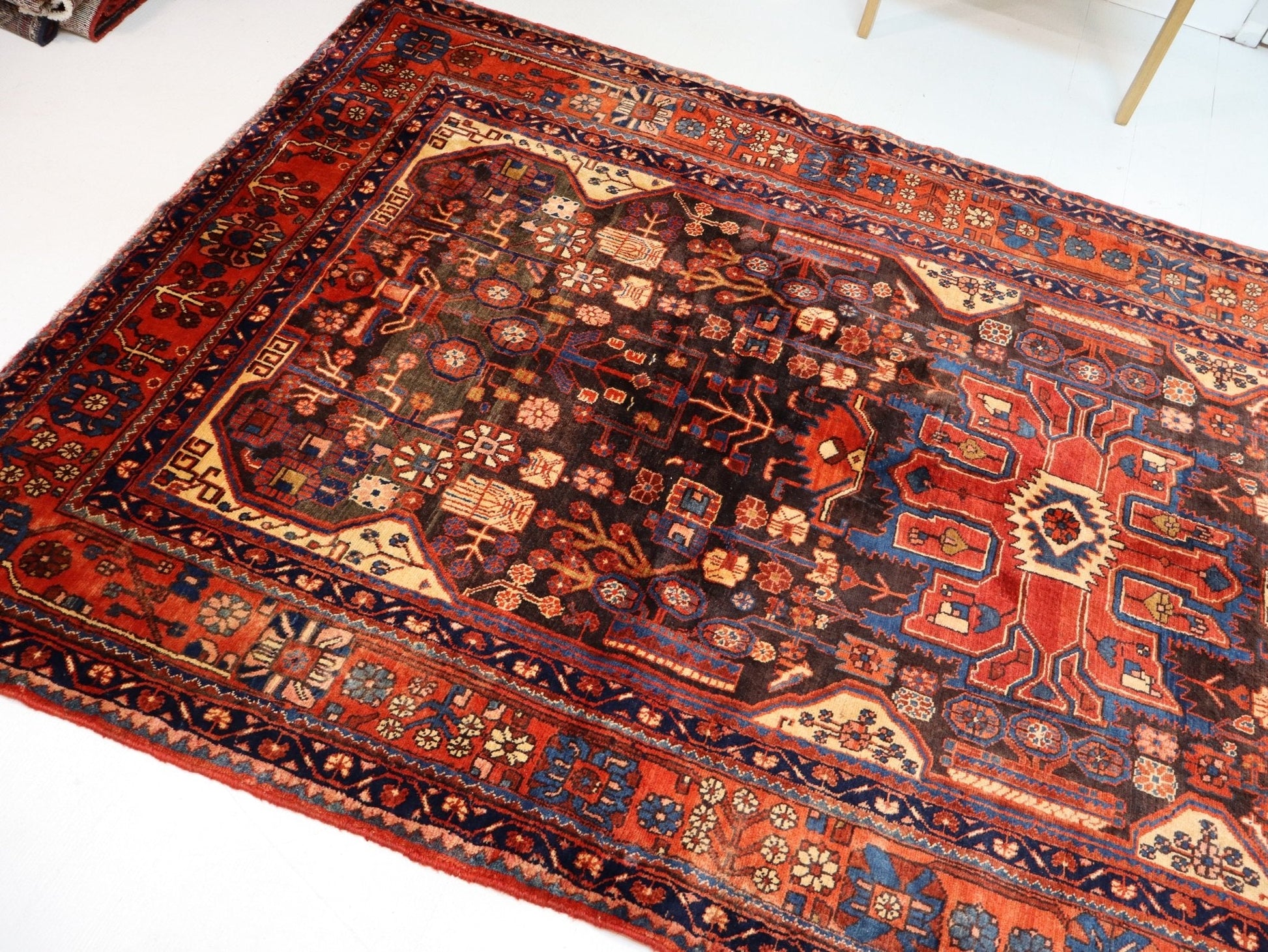 Persian Nahavand Rug | 5' 5” x 9' 7" - www.Shopthatapp.com