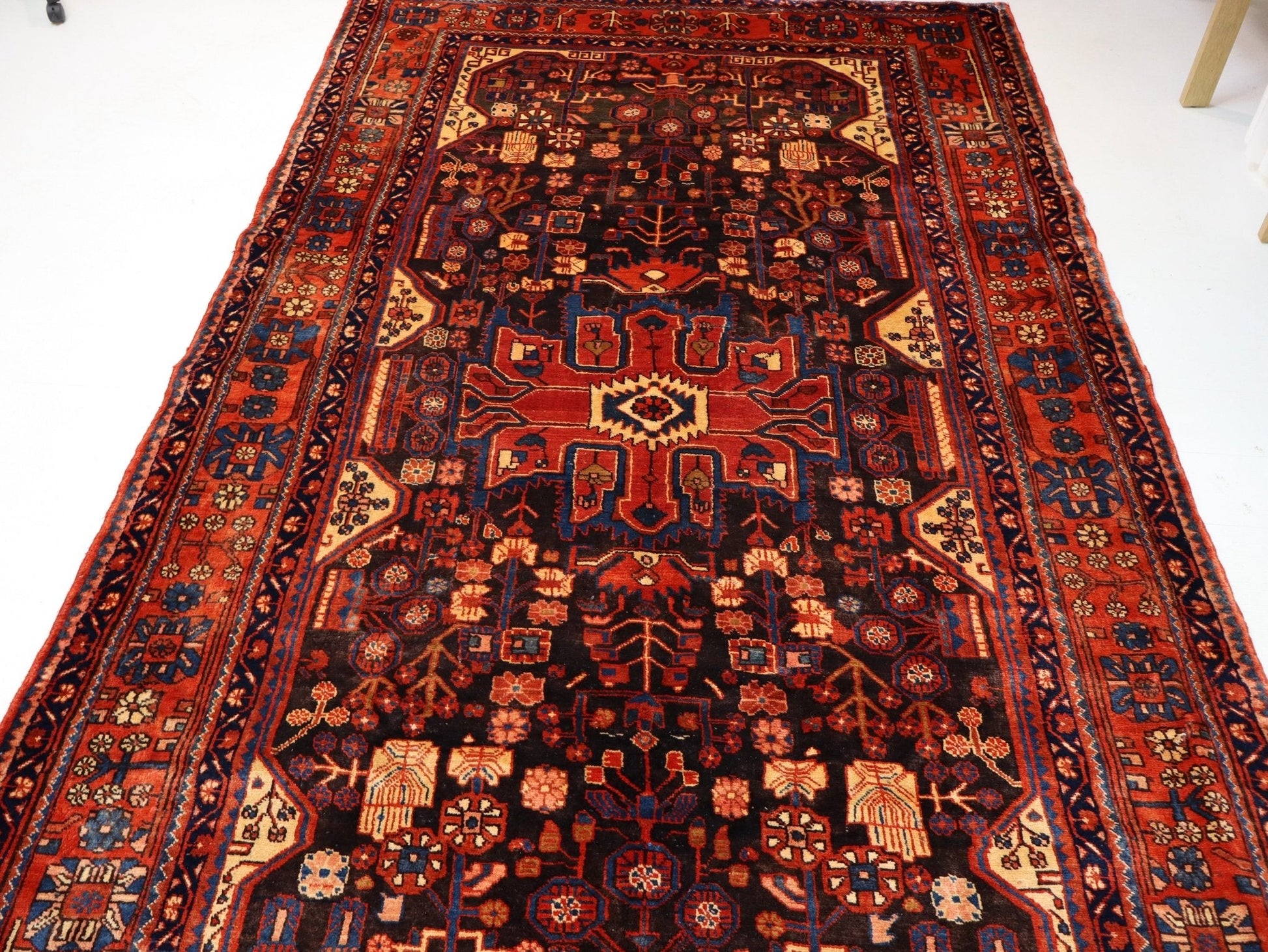 Persian Nahavand Rug | 5' 5” x 9' 7" - www.Shopthatapp.com