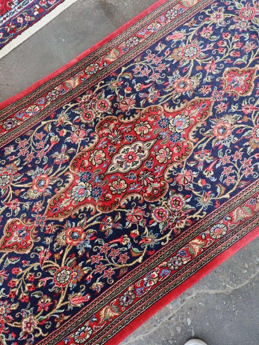 Persian Qom Kork Wool Runner | 2' 9" x 8' 6" - www.Shopthatapp.com