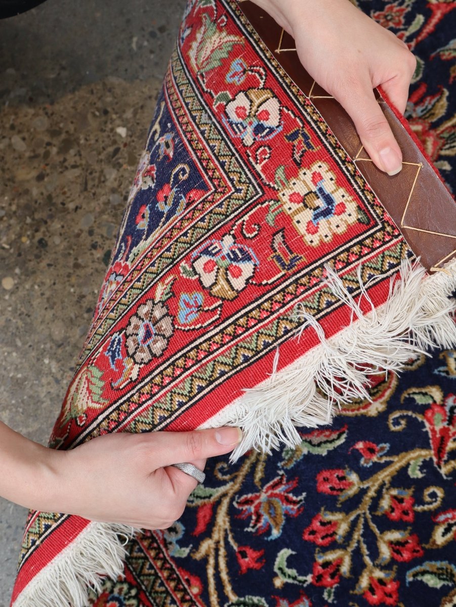 Persian Qom Kork Wool Runner | 2' 9" x 8' 6" - www.Shopthatapp.com