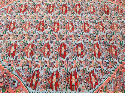 Persian Senneh Kilim Rug | 6' 3" x 9' 6" - www.Shopthatapp.com