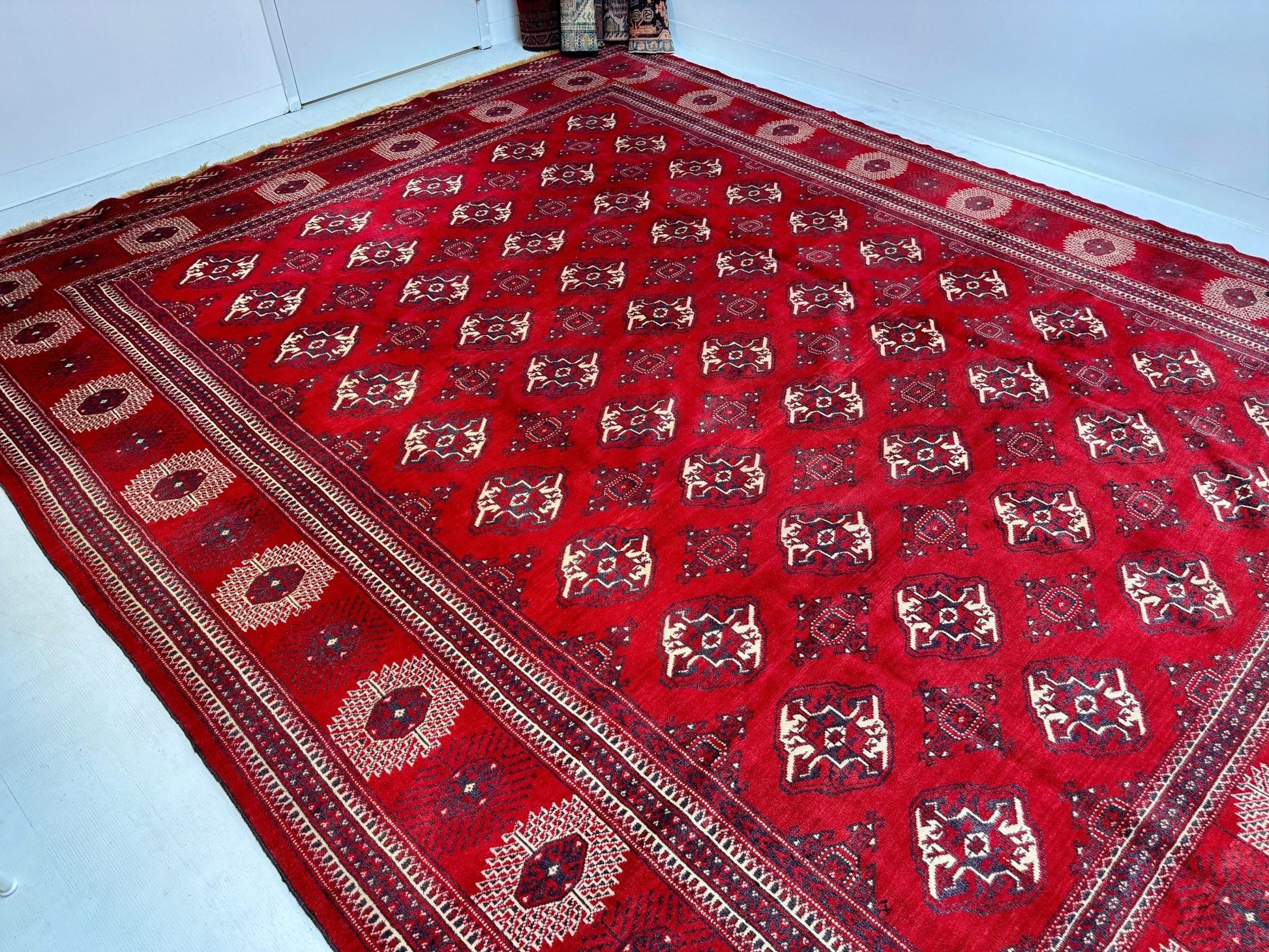 Persian Turkmen Rug | 10' x 12' 7" - www.Shopthatapp.com