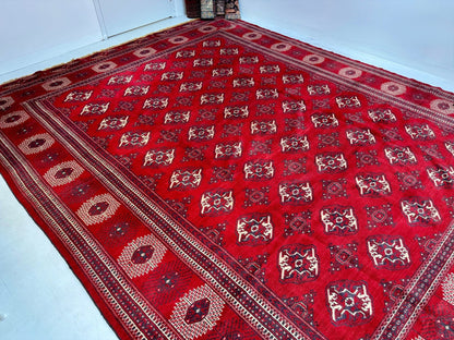 Persian Turkmen Rug | 10' x 12' 7" - www.Shopthatapp.com