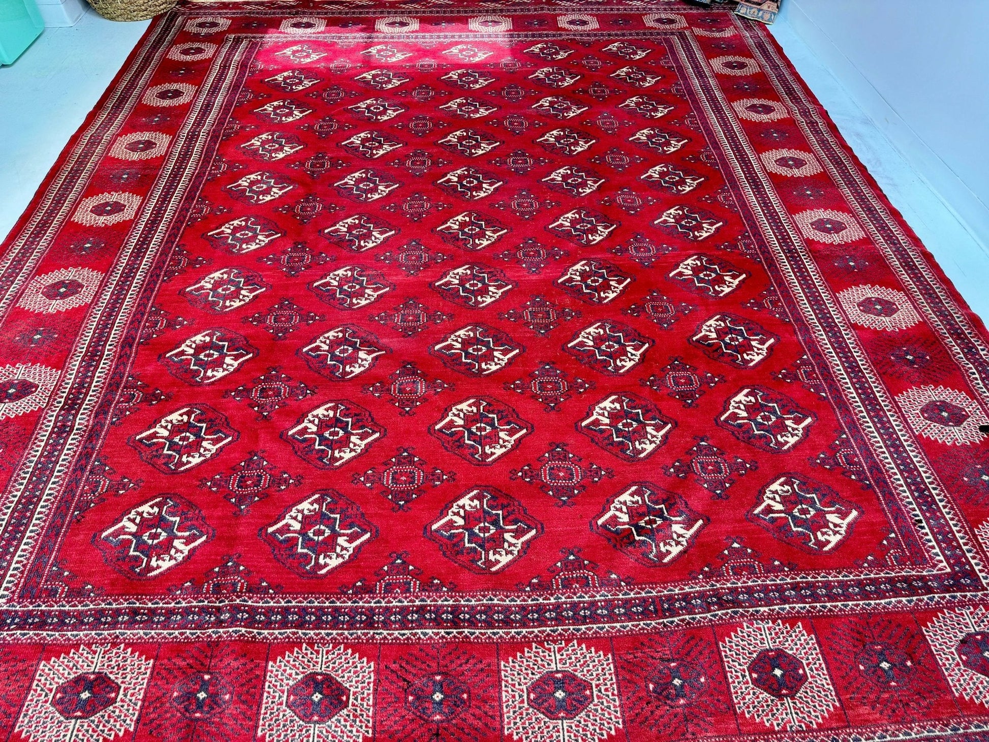 Persian Turkmen Rug | 10' x 12' 7" - www.Shopthatapp.com