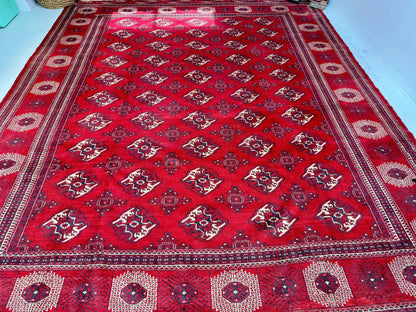 Persian Turkmen Rug | 10' x 12' 7" - www.Shopthatapp.com