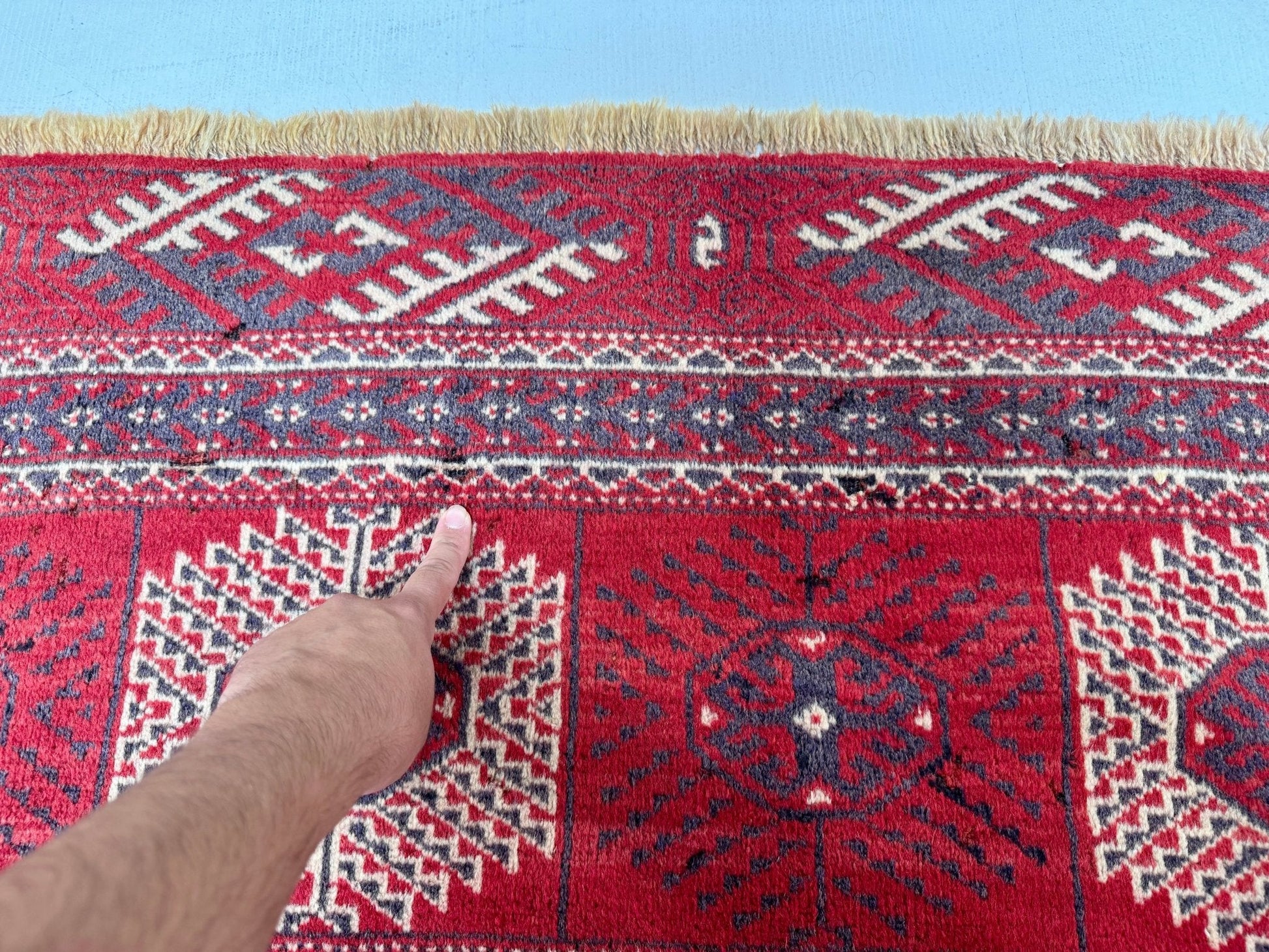 Persian Turkmen Rug | 10' x 12' 7" - www.Shopthatapp.com