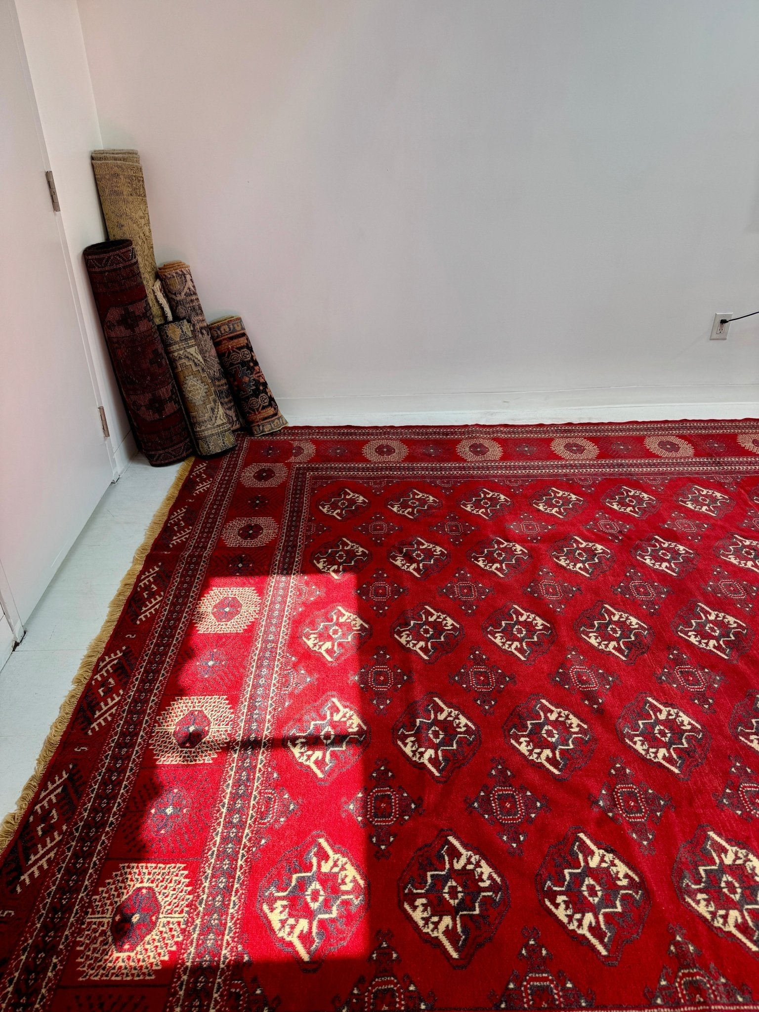 Persian Turkmen Rug | 10' x 12' 7" - www.Shopthatapp.com