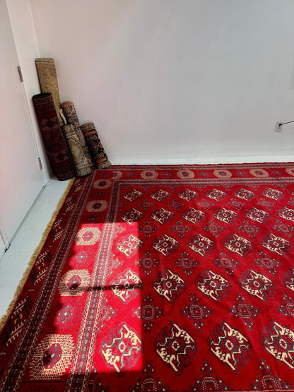 Persian Turkmen Rug | 10' x 12' 7" - www.Shopthatapp.com