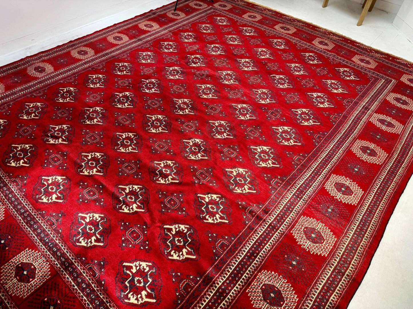 Persian Turkmen Rug | 10' x 12' 7" - www.Shopthatapp.com