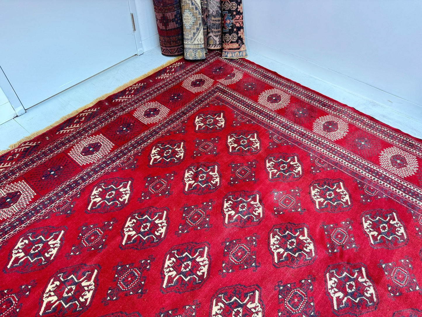 Persian Turkmen Rug | 10' x 12' 7" - www.Shopthatapp.com