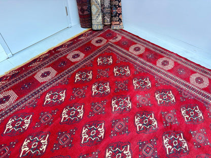 Persian Turkmen Rug | 10' x 12' 7" - www.Shopthatapp.com