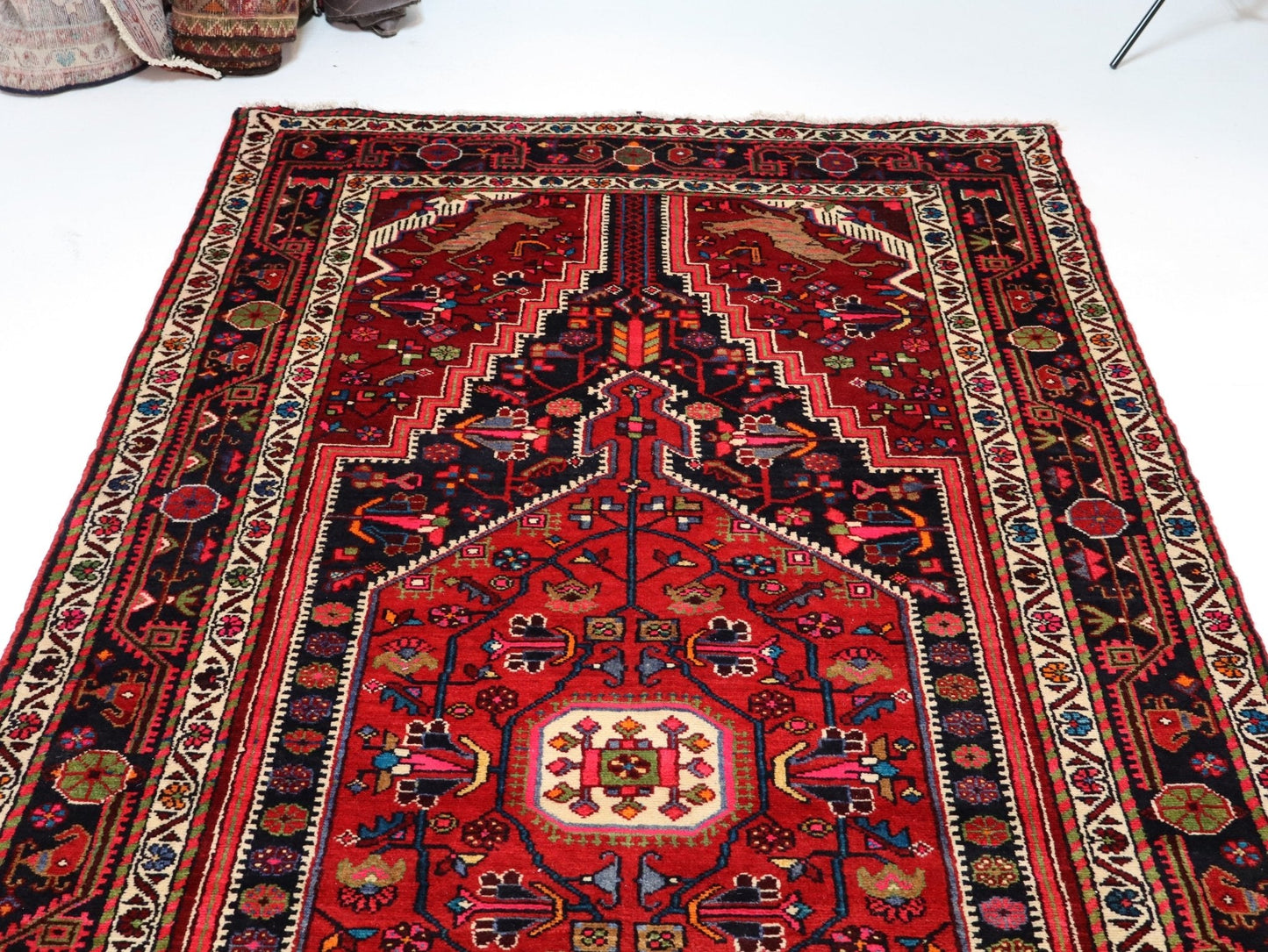 Persian Tuyserkan Rug | 4' 11" x 10' 6" - www.Shopthatapp.com
