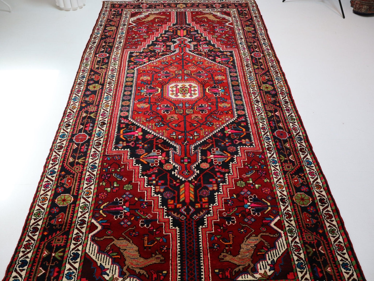 Persian Tuyserkan Rug | 4' 11" x 10' 6" - www.Shopthatapp.com