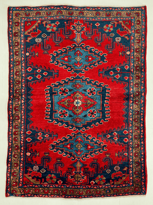 Persian Viss Rug | 3' 7” x 4' 11" - www.Shopthatapp.com