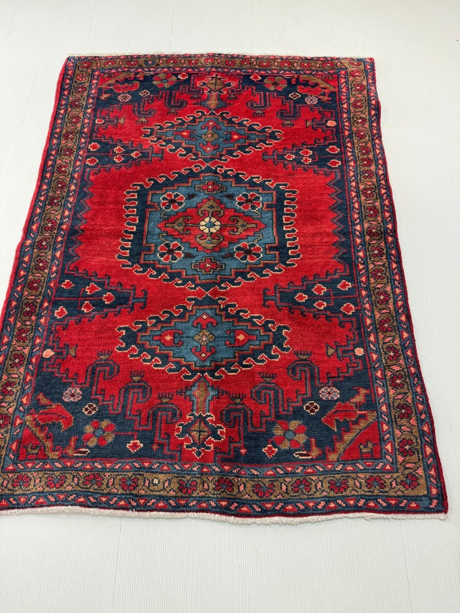 Persian Viss Rug | 3' 7” x 4' 11" - www.Shopthatapp.com