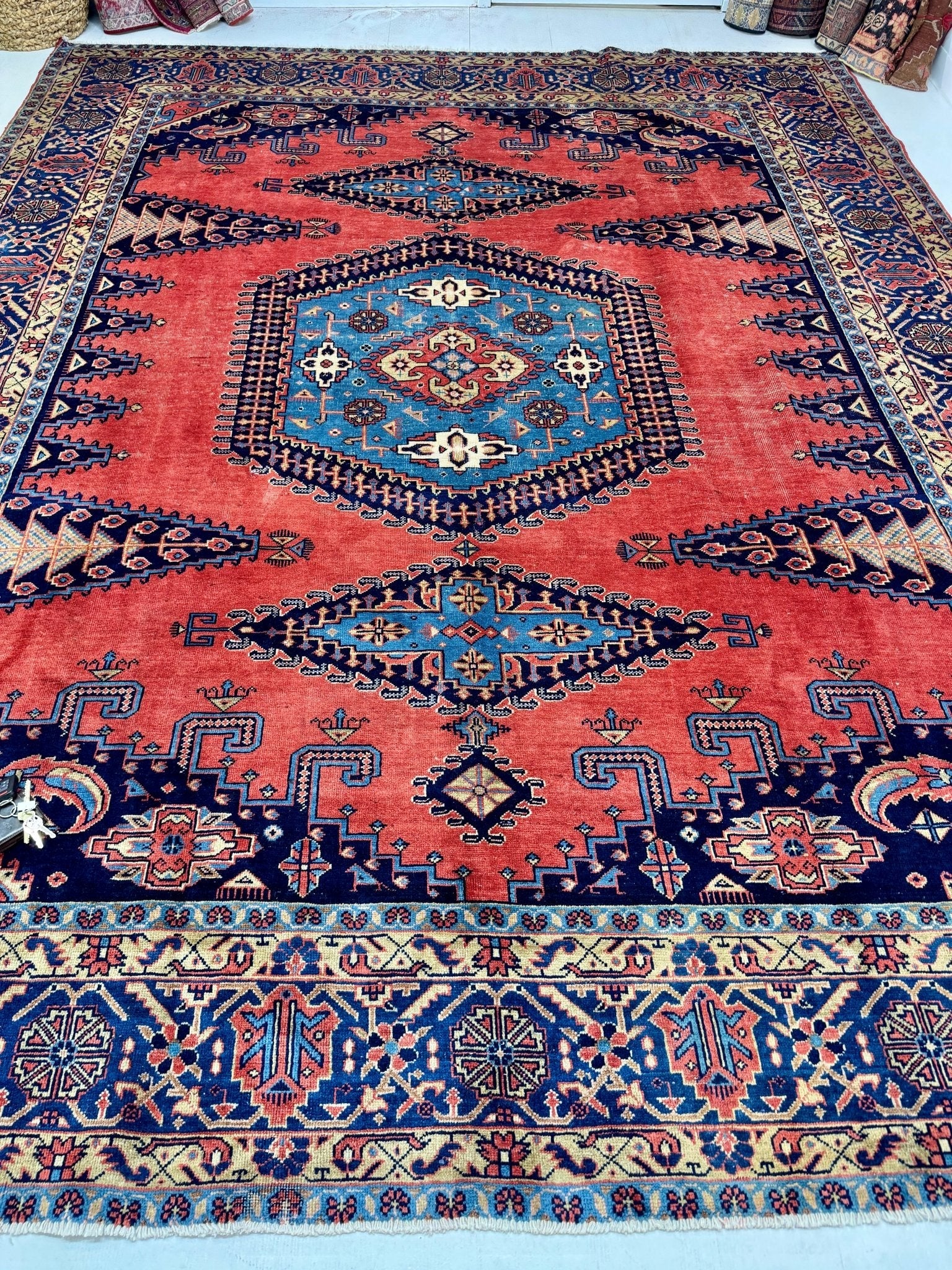 Persian Viss Rug | 9' 6” x 11' 11" - www.Shopthatapp.com