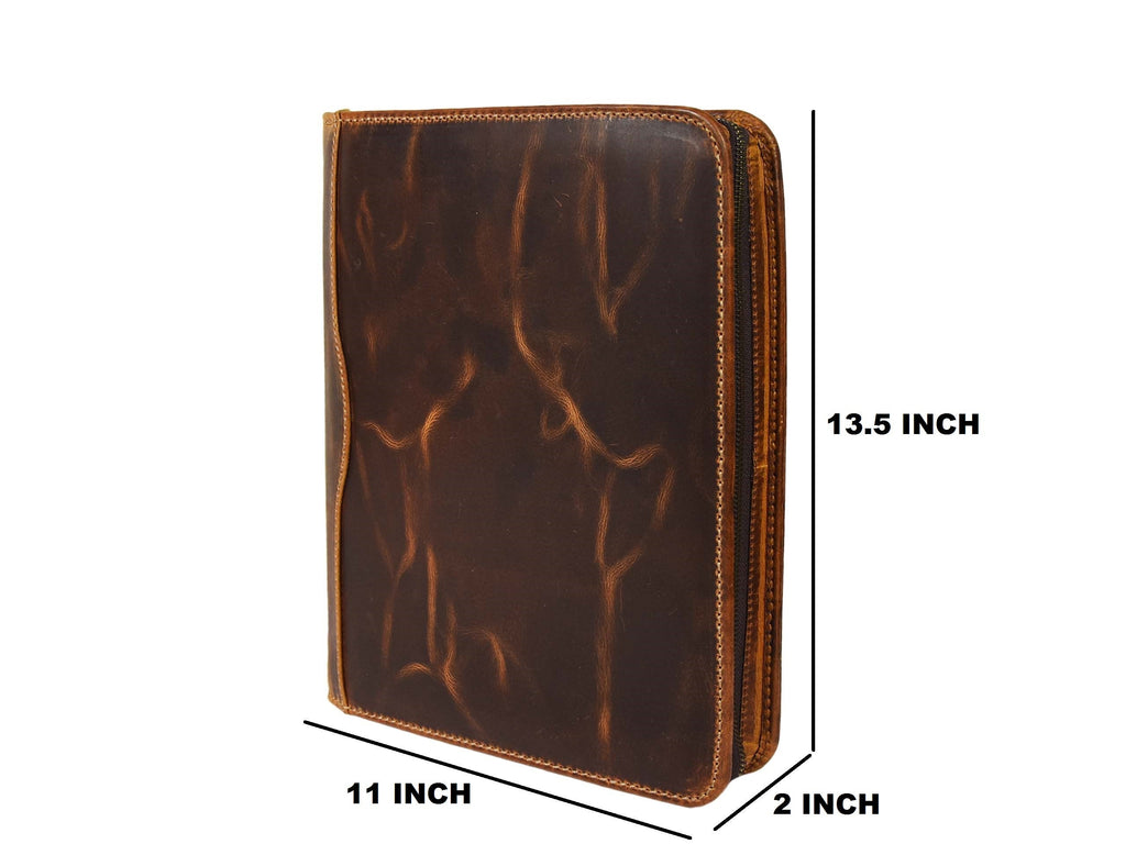 Perth Leather Travel Organizer -  Caramel Brown - www.Shopthatapp.com