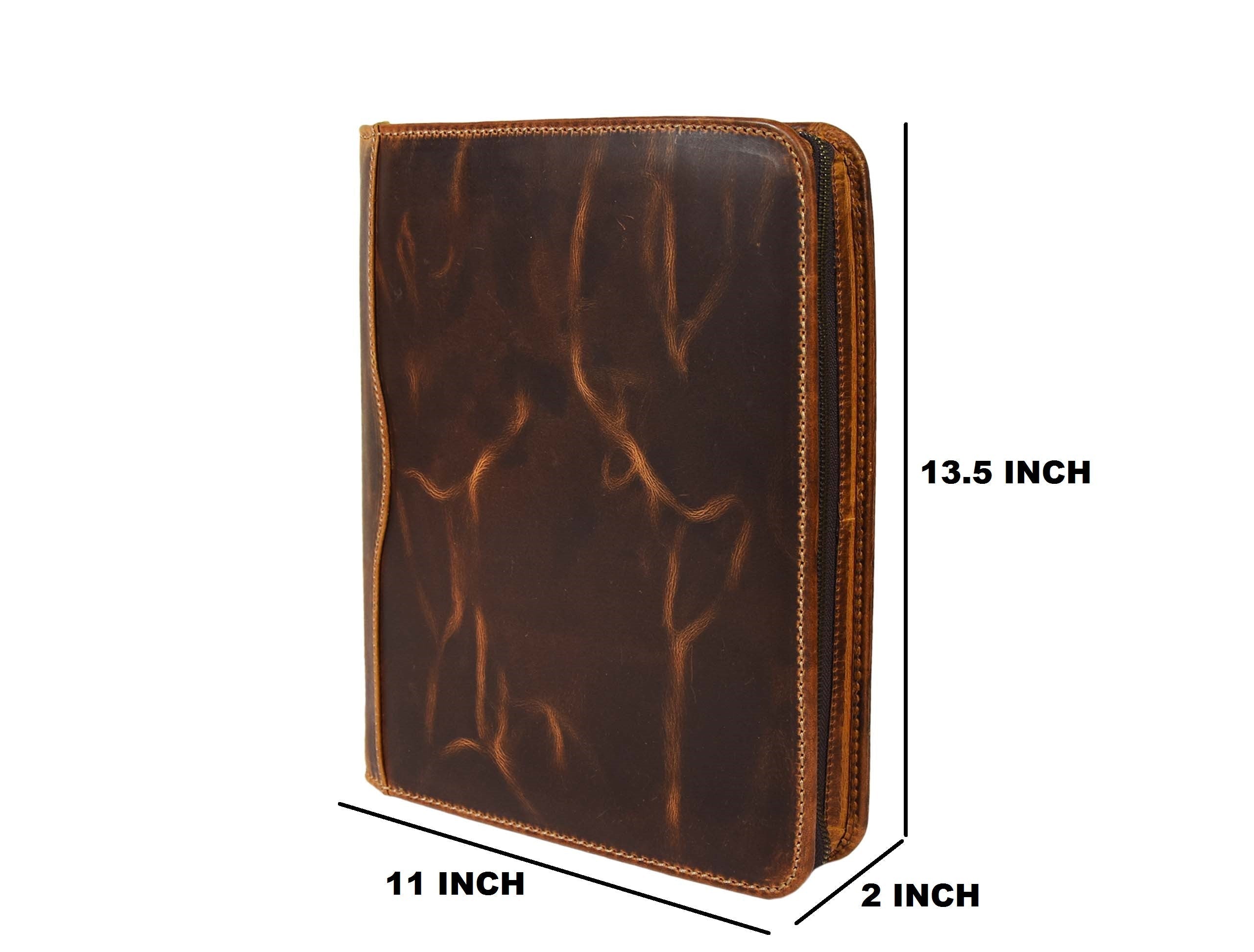 Perth Leather Travel Organizer -  Caramel Brown - www.Shopthatapp.com