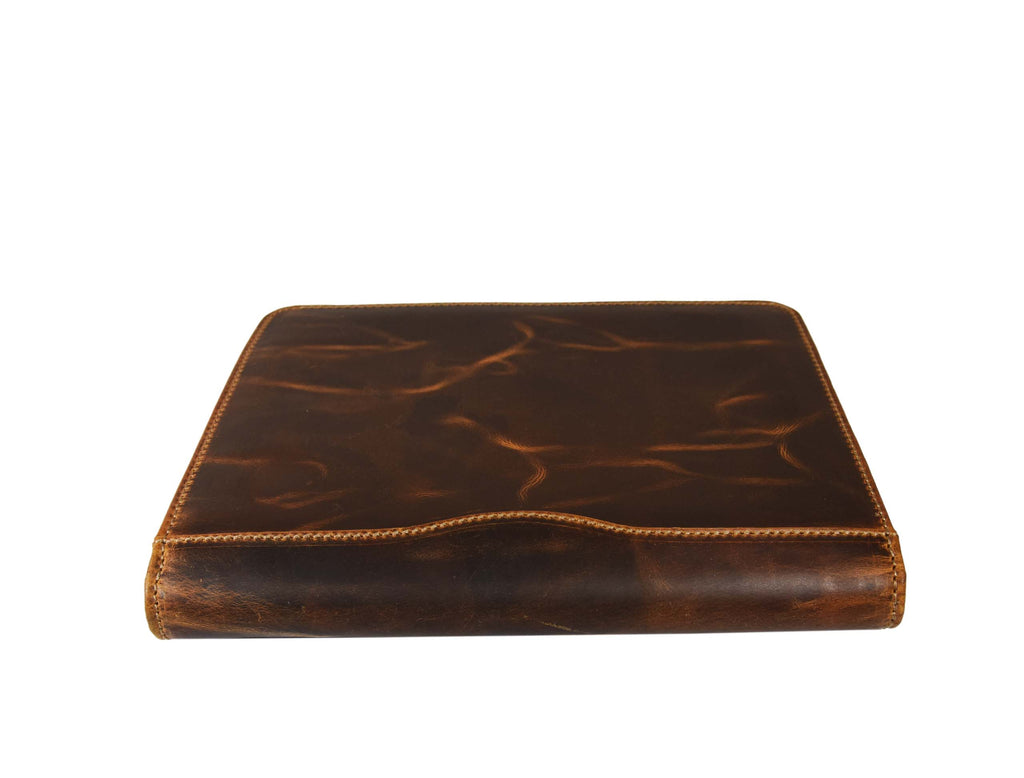 Perth Leather Travel Organizer -  Caramel Brown - www.Shopthatapp.com