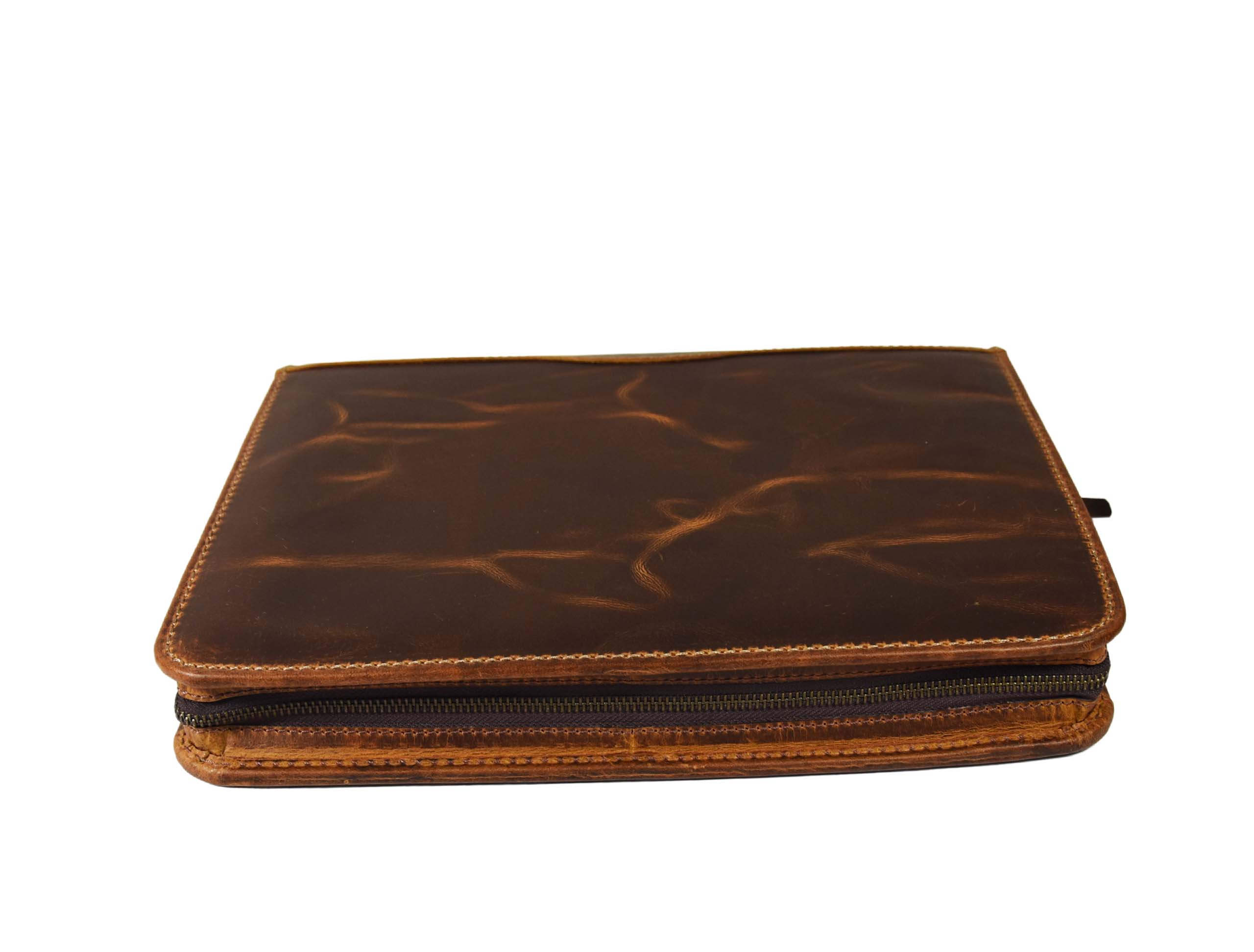 Perth Leather Travel Organizer -  Caramel Brown - www.Shopthatapp.com