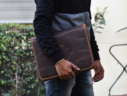 Perth Leather Travel Organizer - Caramel Brown - www.Shopthatapp.com