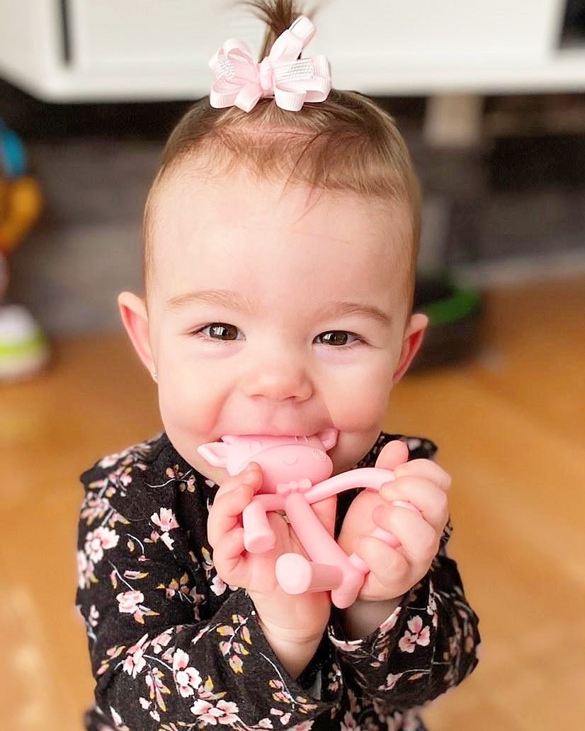 Petite vache de dentition - www.Shopthatapp.com