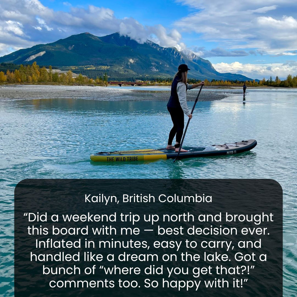 Peyto 11' - Inflatable Paddleboard - www.Shopthatapp.com