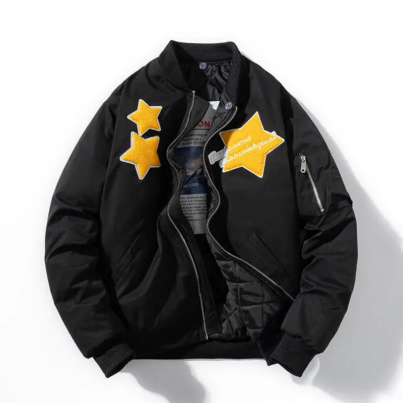 Pilot Cotton-padded Coat Men Thick Loose Plus Size Cotton Clothes - www.Shopthatapp.com