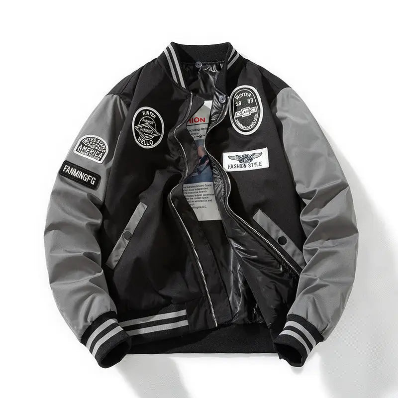 Pilot Cotton-padded Coat Men Thick Loose Plus Size Cotton Clothes - www.Shopthatapp.com