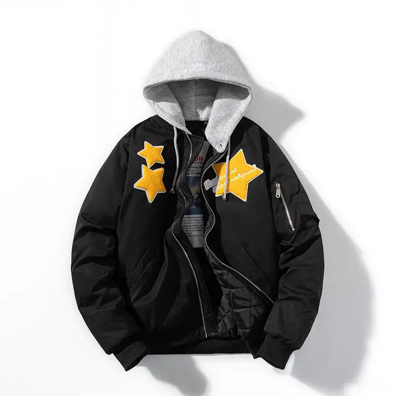 Pilot Cotton-padded Coat Men Thick Loose Plus Size Cotton Clothes - www.Shopthatapp.com