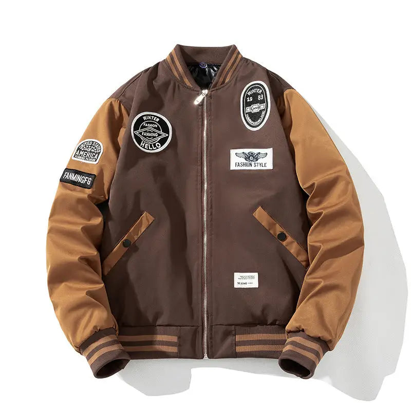 Pilot Cotton-padded Coat Men Thick Loose Plus Size Cotton Clothes - www.Shopthatapp.com