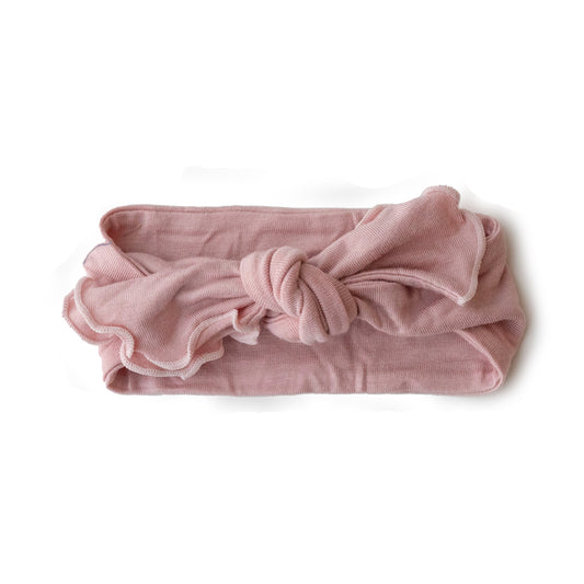 Bandeau en bambou motif flamant rose