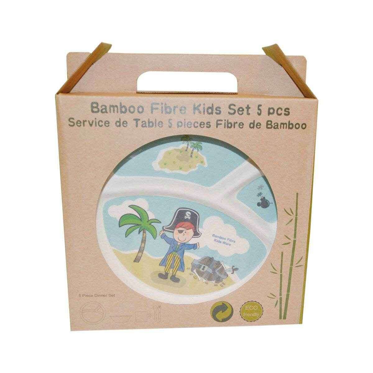 Peterson Housewares Pirate Kids Dinnerware Set