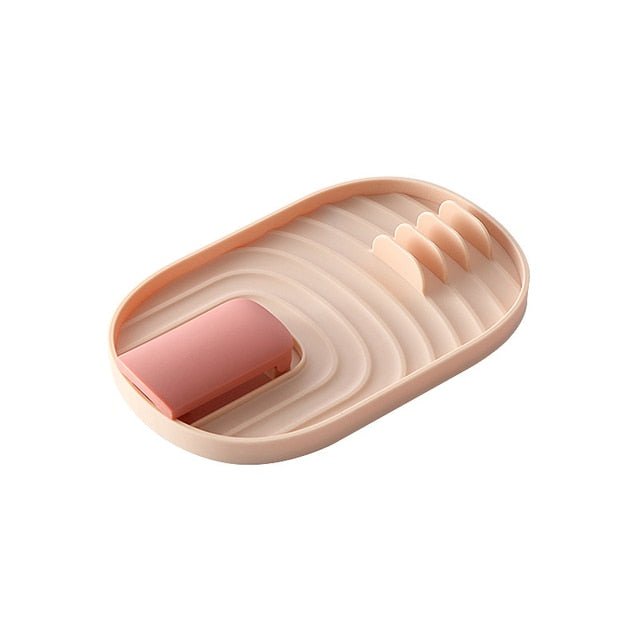Porte-cuillère en plastique pour accessoires de cuisine