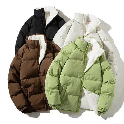 PLUS SIZE Jeanie Puffer Jacket With Pockets - www.Shopthatapp.com