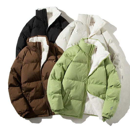 PLUS SIZE Jeanie Puffer Jacket With Pockets - www.Shopthatapp.com