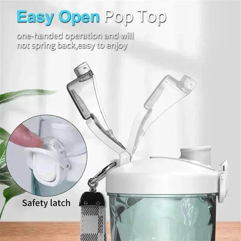 Portable Blender Juicer Personal Size Blender For Shakes And Smoothies With 6 Blade Mini Blender Kitchen Gadgets - www.Shopthatapp.com