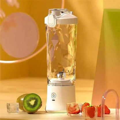 Portable Blender Juicer Personal Size Blender For Shakes And Smoothies With 6 Blade Mini Blender Kitchen Gadgets - www.Shopthatapp.com