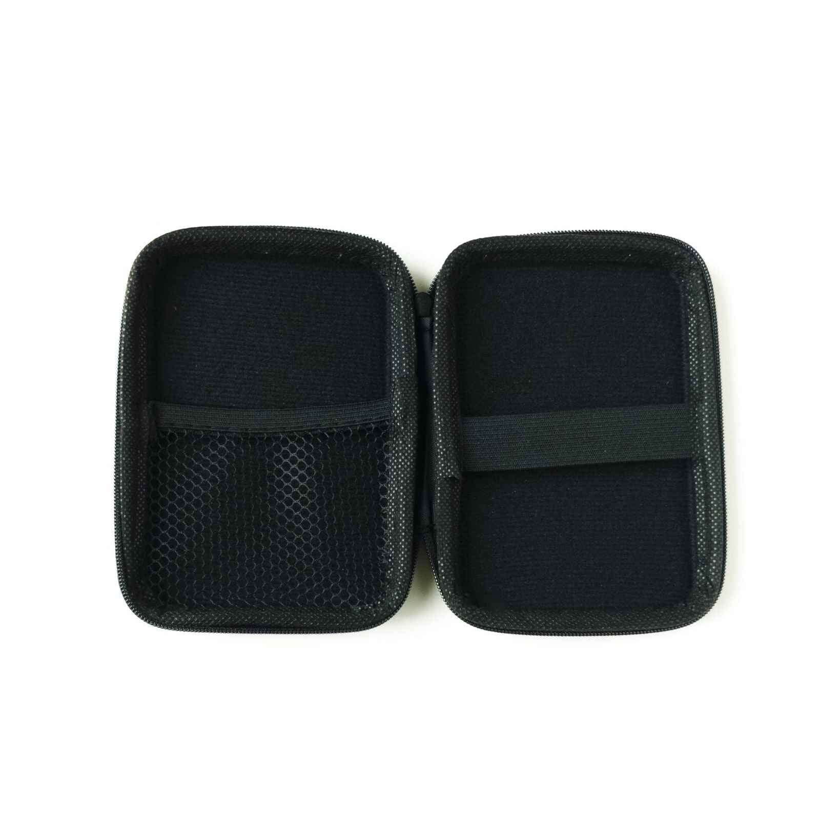 On Set Headsets portable travel case with a durable exterior and compartments for accessories