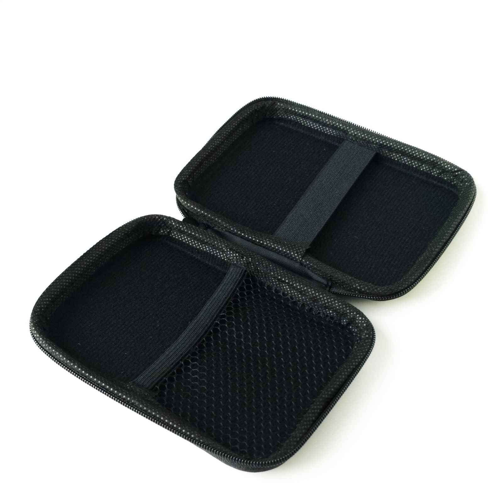 On Set Headsets Portable Travel Case for safely storing cell phone accessories and gadgets