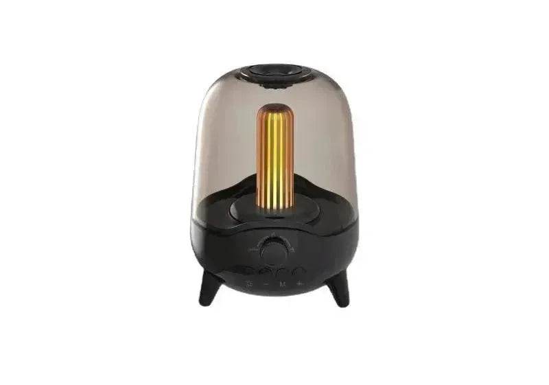 Portable Wireless Bluetooth 5.0 Speaker Flickering Ambient Light Speakers Table Lamp Stereo Sound Indoor Outdoor Night Lights - www.Shopthatapp.com