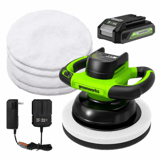 Powerhouse 24V Cordless Buffer & Polisher - www.Shopthatapp.com