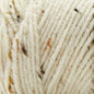 Basix Tweed Yarn Canada in a soft cream color with colorful flecks for crocheting and knitting projects
