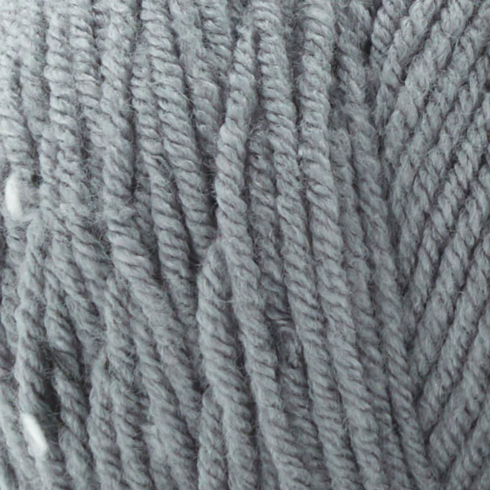 Soft gray Basix Tweed Yarn Canada for knitting and crochet projects
