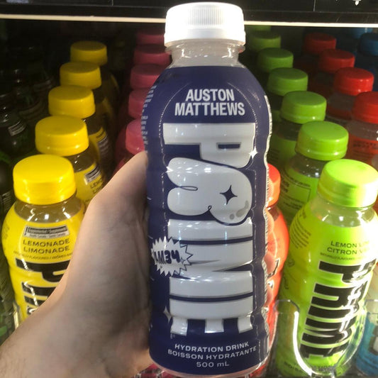 Prime Hydration Auston Matthews Limited Edition 500ML - Canadian Edition - www.Shopthatapp.com
