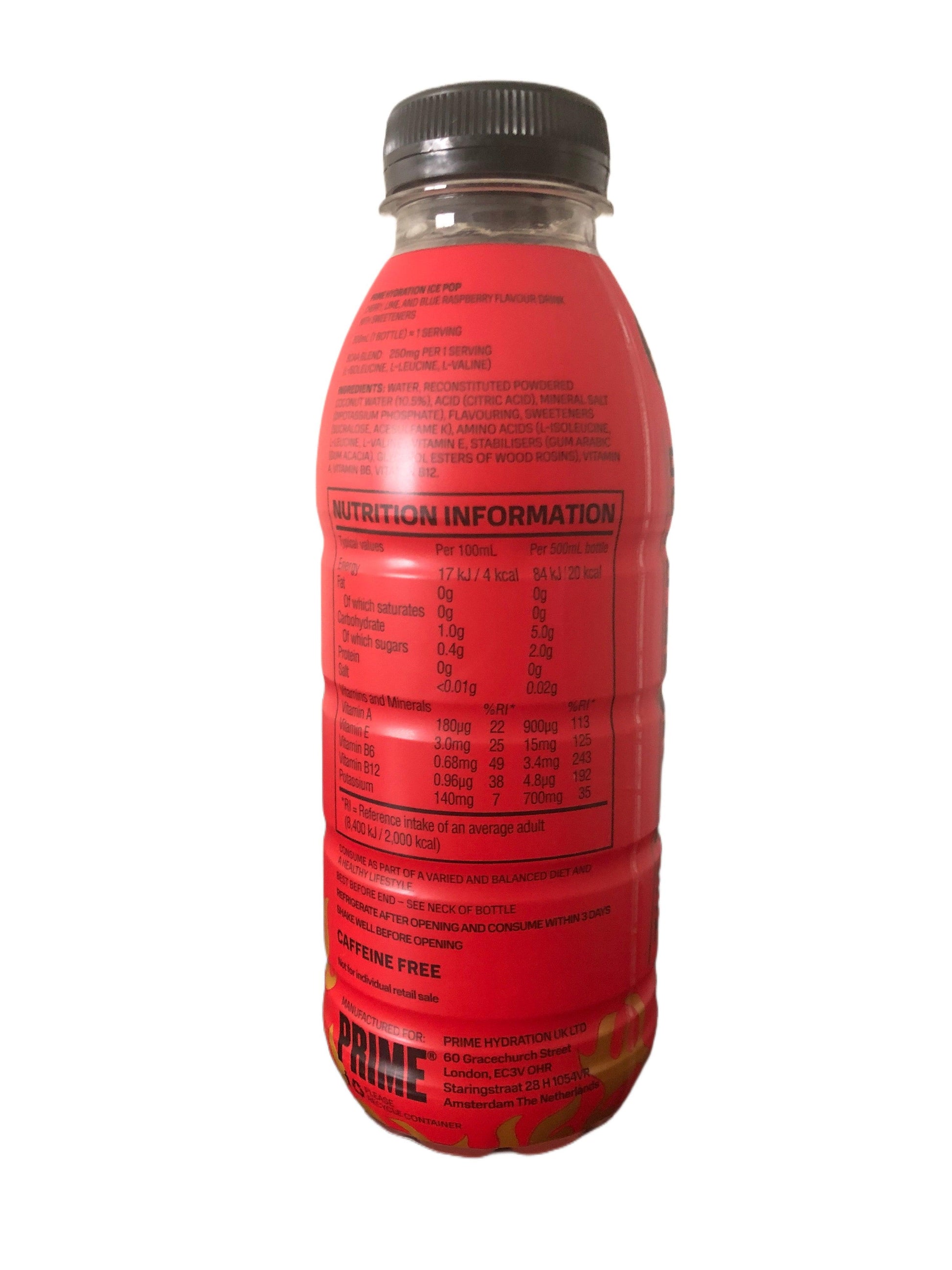 Prime Hydration Prime Card Red Bottle Misfits Collectable Edition - www.Shopthatapp.com