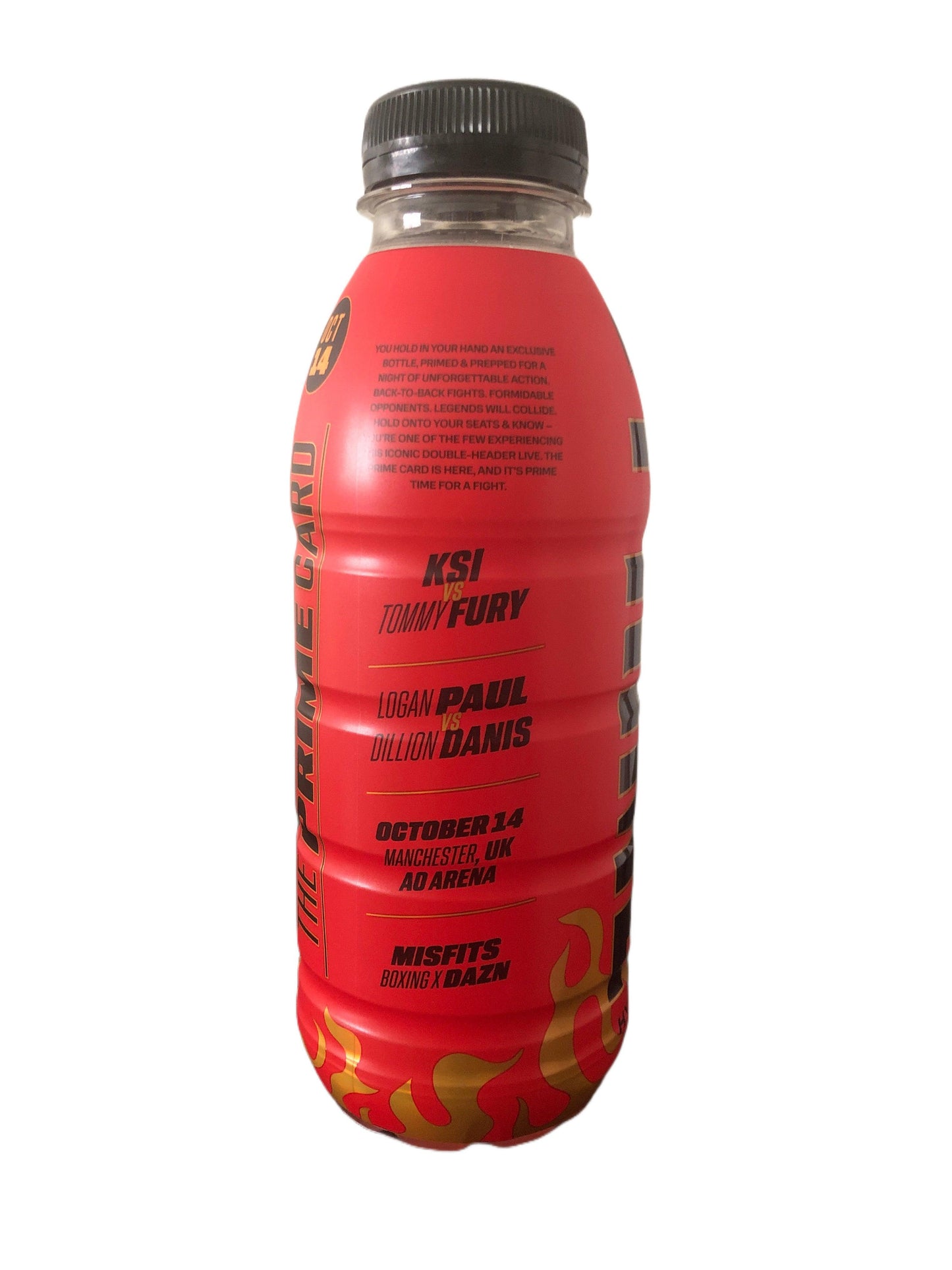 Prime Hydration Prime Card Red Bottle Misfits Collectable Edition - www.Shopthatapp.com