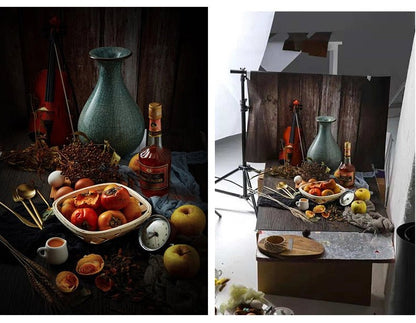 Toile de fond pour photographie culinaire