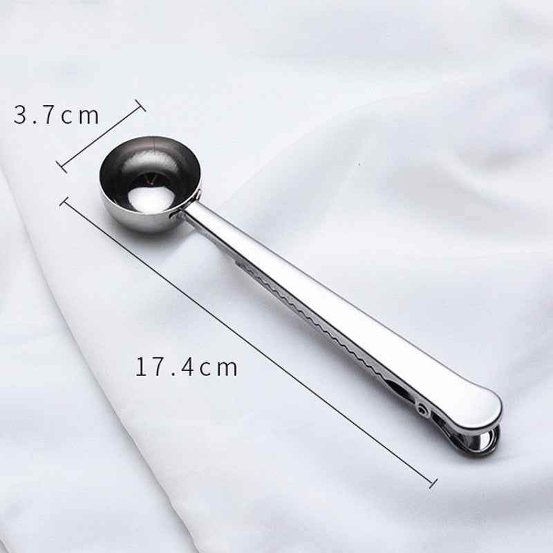 Plated Bag Clip with Scoop - www.Shopthatapp.com